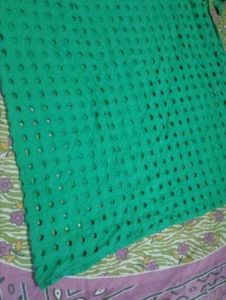 Elegant Green Cotton skirt