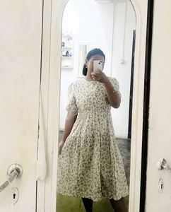 Floral Puff Sleeve Dress