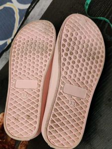 Cute Pink Lace-Up Sneakers
