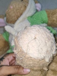Build a Bear Rabbit with clothes