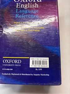 Oxford English Reference Books Set