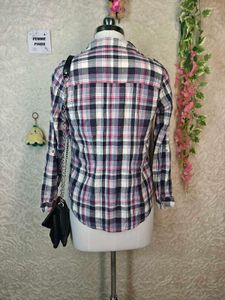 Stylish Plaid Button-Up Shirt