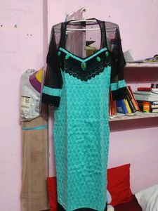 Stylish Teal Kurta