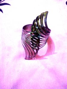 Statement Silver Bangle Just 49