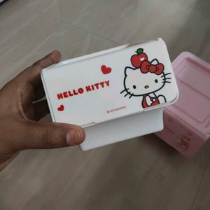 2 pce  Sanrio Hello Kitty &amp; My Melody Pink C