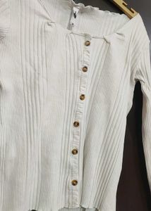 White Top For Girl Or Woman 34 Bust