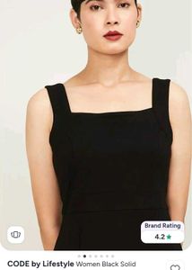 CODE by Lifestyle Black Sheath Dress