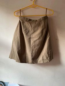 Pleated Midi Skirt
