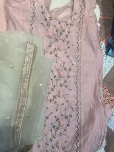 Elegant Pink Kurta Set with Dupatta