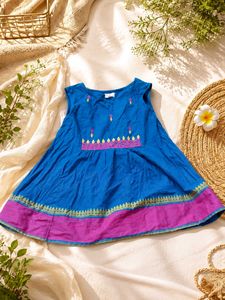 Beautiful Blue & Pink Women Dress😍✨