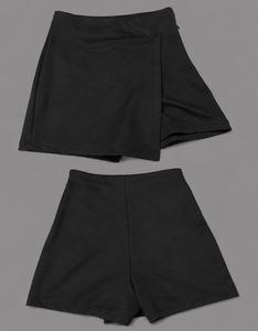 Black Skort for Women