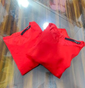 M and L size Chic Red Top