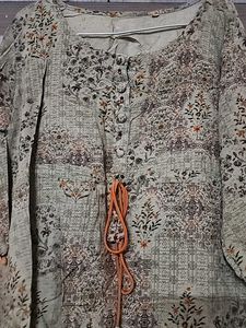 Mustard Color Kurti