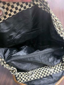 Checkered Backpack