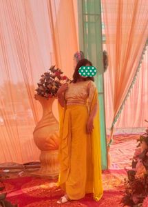 Vibrant Yellow Ethnic Lehenhga