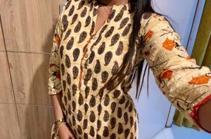 Designer Kurta with Paisley Print