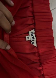 Red Palazzo Pants