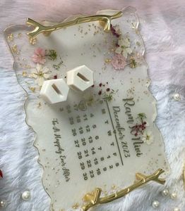 Resin Tray - Personalized Calendar Design