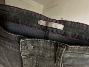 Gray rust Denim Jeans