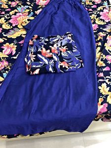 Umbrella Plazo Kurta Set 🔵