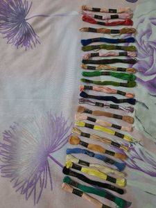 Embroidery threads