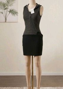 Sleeveless Hooded Dress