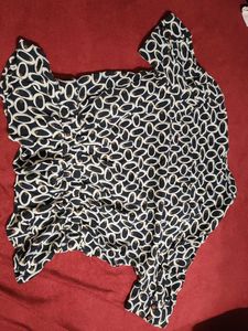 Patterned Button-Down Shirt