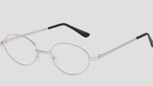 y2k korean Oval Glasses