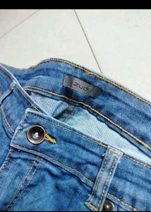 2 Denim Capri Shorts