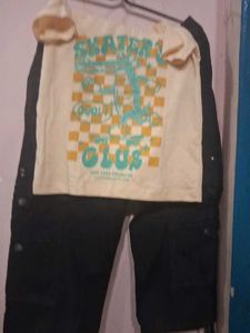 Boys Skater Club T-shirt &amp; Cargo Pants Set