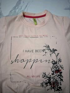Peach Pullover Sweatshirt