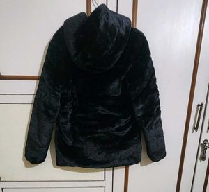 Chemistry Classy  Black Fur Jacket