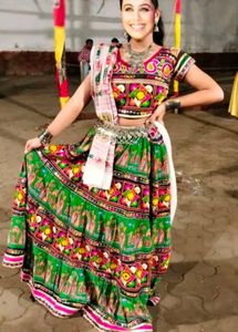 Vibrant Embroidered Lehenga Choli Set