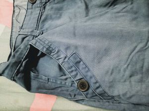 Unused Blue Casual Pants