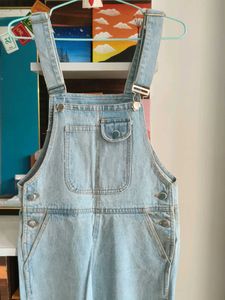 Light Wash Denim Overalls
