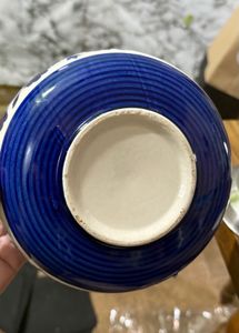 Blue Floral Serving Bowl Set Nestasia