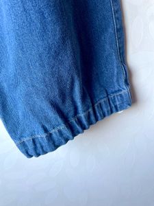 Denim Cargo Baggy Jeans