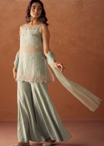 Elegant Chiffon Kurta Set