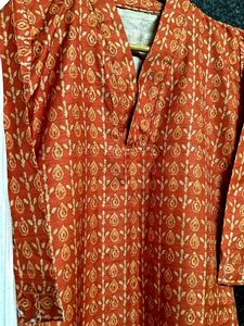 Sale Elegant Ethnic Kurta Set🧡🤍