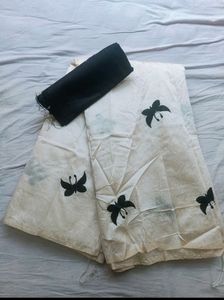 Chiffon Died Saree