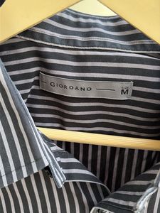 Giordano Men's Striped Formal Shirt M size
