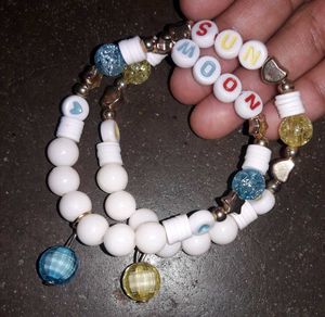 friendship bead Bracelet sun or moon