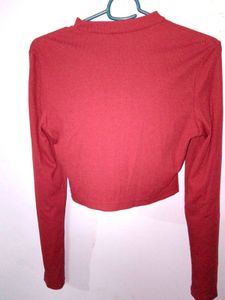 Chic Cutout Long Sleeve Top
