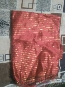 Vibrant Yellow Saree with Ornate Border