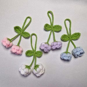 Crochet Lily of the Valley Charms / Keychain