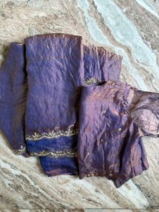 Elegant Silk Saree with Blouse