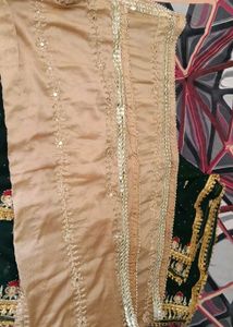 Elegant Navy Blue Net Dupatta