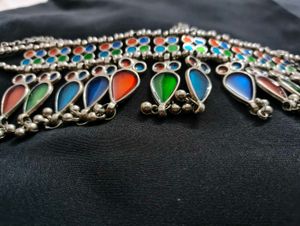 Bohemian Colorful Beaded Choker Necklace