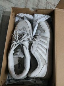Classic White Adidas Sneakers