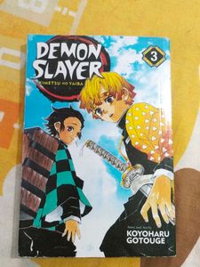 🚨ORIGINAL 🚨 Demon Slayer, Vol. 3 Manga